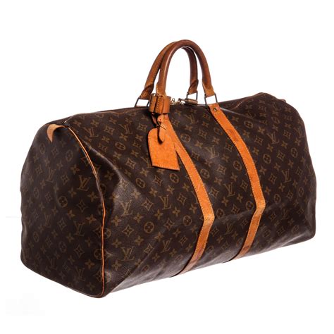 louis vuitton overnight bag used|louis vuitton 55 duffle bag.